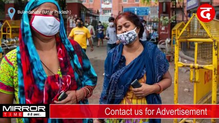 SSP Giving Food to Poor People In Up’s Bulandshahr _ गरीबों को राशन बांटते दिखे SSP संतोष कुमार सिंह