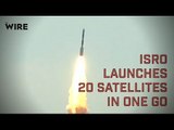 PSLV C34 mission: ISRO launches 20 satellites in one go