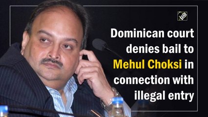 Dominican court denies bail to Mehul Choksi in connection with illegal entry case
