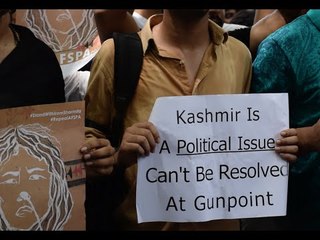 Kashmir: Protest in Delhi against violent crackdown by Indian security forces