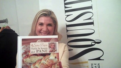 Sara Papa presenta il suo libro sul pane a ItaliaSquisita