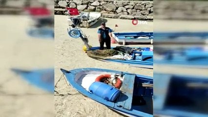 Deniz salyasından ağları zarar gören balıkçılar: Devletimizden yardım bekliyoruz, balıkçılık bitme noktasına geldi