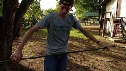 Diy Bamboo Bow And Arrow - How To Make An Easy Survival Bow