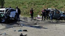 Sivas’ta korkunç kaza! 9 kişi hayatını kaybetti