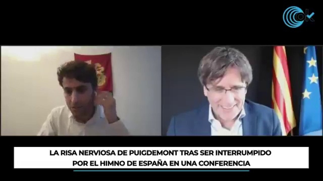 Boicotean a Puigdemont con el Himno de España