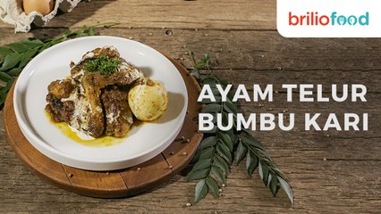 Resep ayam kari telur khas nusantara legendaris