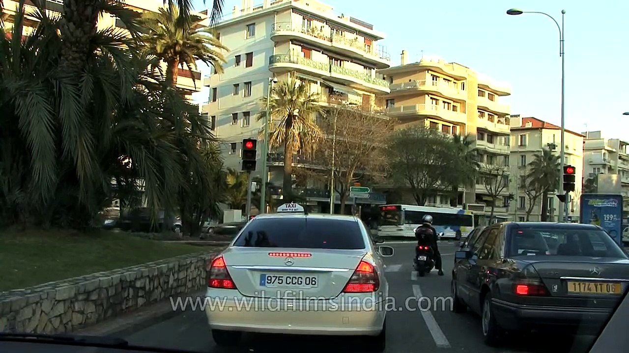 Driving through Le Cannet