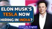 Elon Musk's Tesla begins recruiting for leadership and senior roles in India: Report | Oneindia News