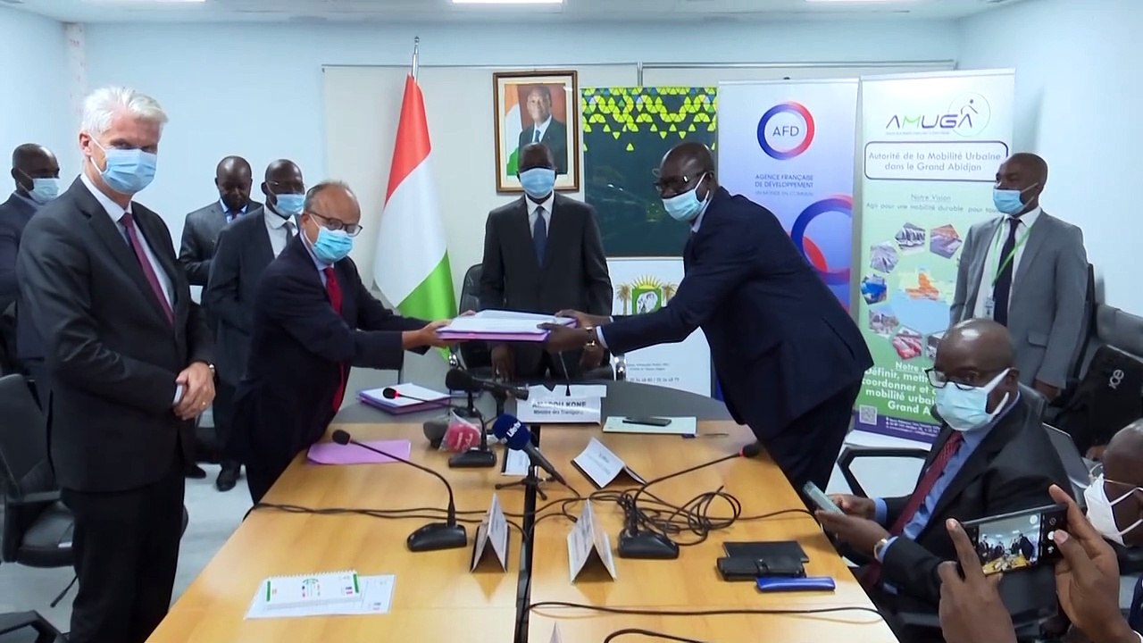 Mobilité urbaine du grand Abidjan: L'AFD apporte son soutien à la Côte d'Ivoire