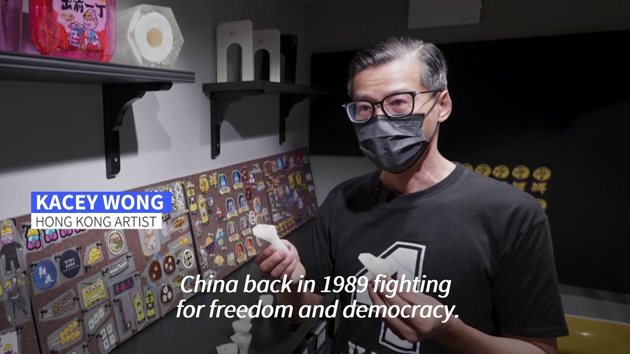 Hong Kong artist to give out candles after Tiananmen vigil banned