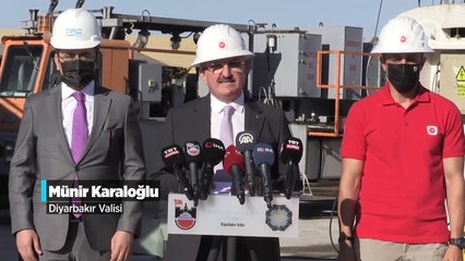 Diyarbakır'da petrol keşfedilen Yenişehir-1 kuyusunda yoğun çalışma