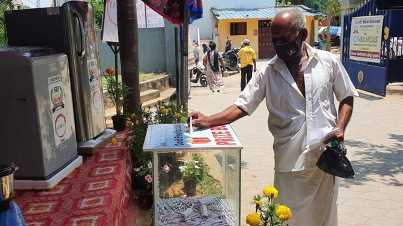 Biryani, freebies to boost Covid-19 vaccination rate in Tamil Nadu's Kovalam