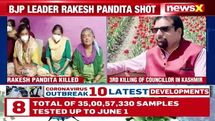 BJP Leader Rakesh Pandita Shot Dead in Tral NewsX Ground Report NewsX