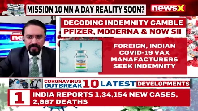 India’s Vaccine Plan Decoded Pfizer, Moderna Seek Indemnity Protection NewsX