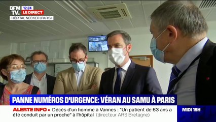 Panne des numéros d'urgence: selon Olivier Véran, il y a eu "des drames dans certains coins du territoire"
