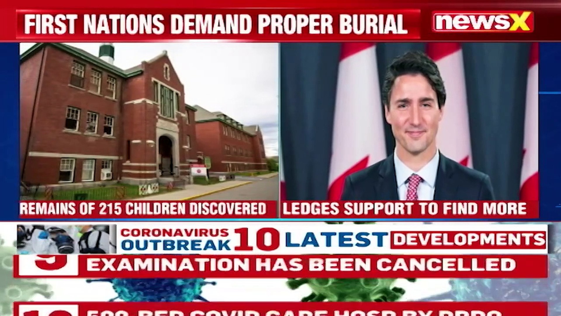 Shocking Discovery Of Mass Graves In Canada Remains Of 215 Indigenous Children Found Newsx Video Dailymotion