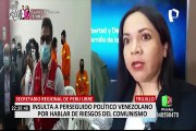 Secretario de Perú Libre insulta a perseguido político por hablar de los riesgos del comunismo