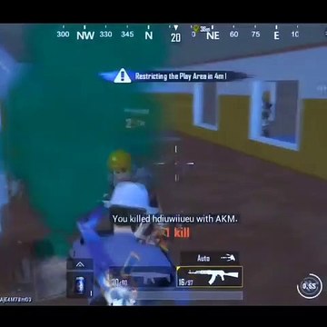 1vs 4 op clutch in pubg lite