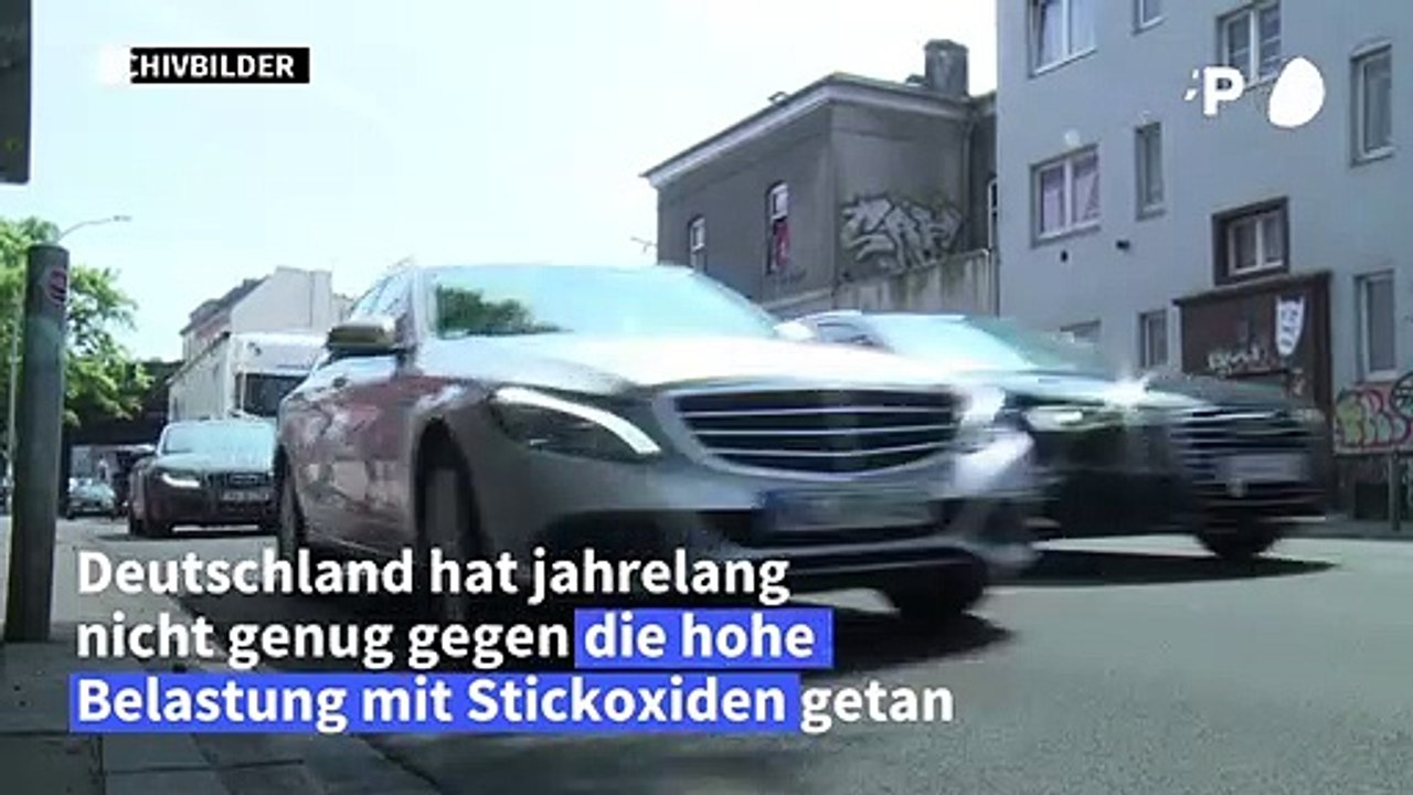 Deutschland wegen zu hoher Stickoxid-Werte verurteilt