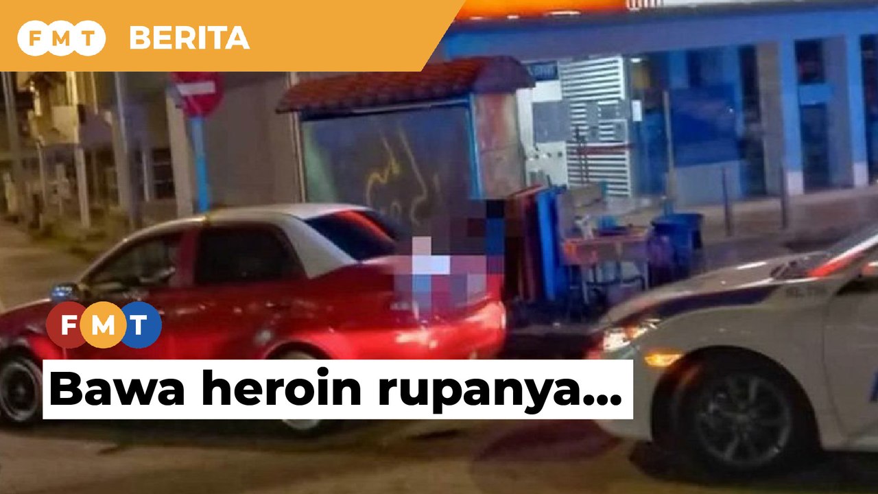 Bawa heroin rupanya…