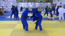 SAMSUN - Erkek Judo Ümit Milli Takımı, Avrupa Şampiyonası hazırlıklarını sürdürüyor