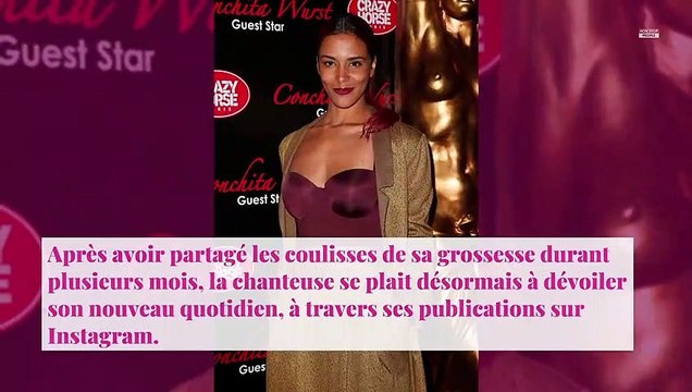Shy'm maman : la chanteuse affiche ses abdos six mois après son accouchement