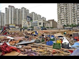 Mahagun Moderne case: Noida Authority demolishes shanties in the area