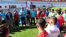 BURDUR - Türkiye 7'li Ragbi Büyük Erkekler Milli Takım seçmeleri yapıldı