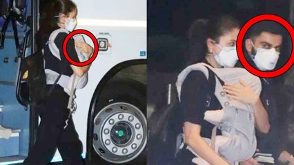 Vamika Get Clicked అదిమిపట్టిన అనుష్క.. కన్నెర్ర చేసిన  Kohli | Netizens Angry || Oneindia Telugu