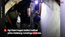 Terekam CCTV, Maling Beraksi di Ciheulang Tonggoh Sukabumi