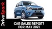 Car Sales Report For May 2021 | Top 15 Best-Selling Car Brands In India Last Month