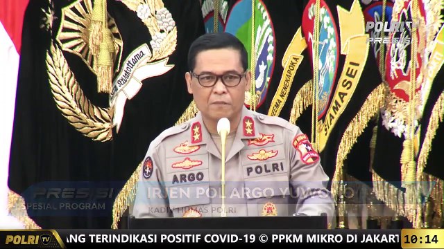 PRESISI Spesial Rakernis Polri Gabungan 4 Divisi Tahun Anggaran 2021