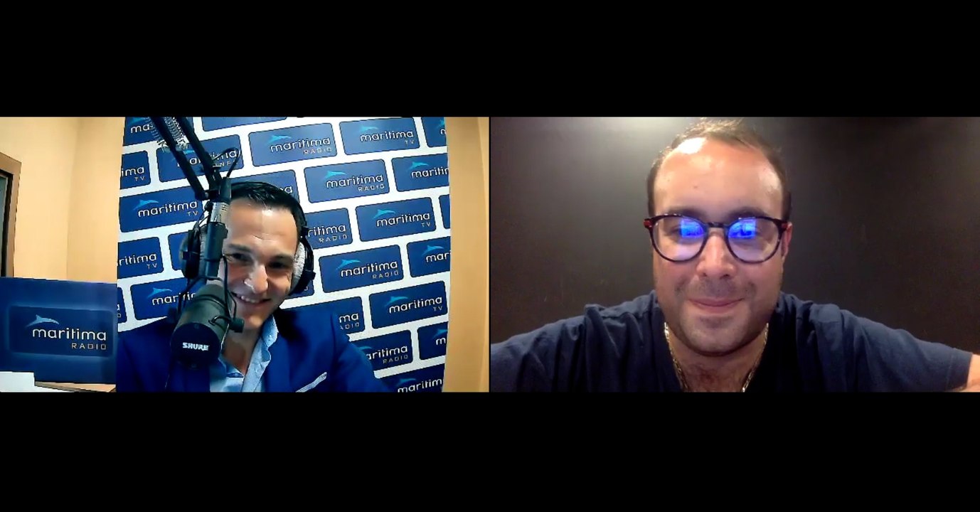 Interview de Rémi Sébastien au micro de Davy Moisson pour la programmation estivale 2021