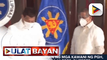 Kabayanihan ng mga kawani ng PGH, kinilala ni PRRD