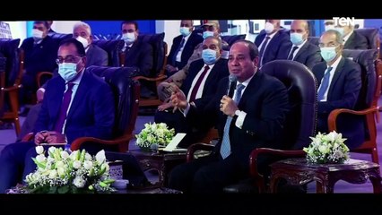 السيسي لشعب مصر: احنا عايشين بدعواتكم