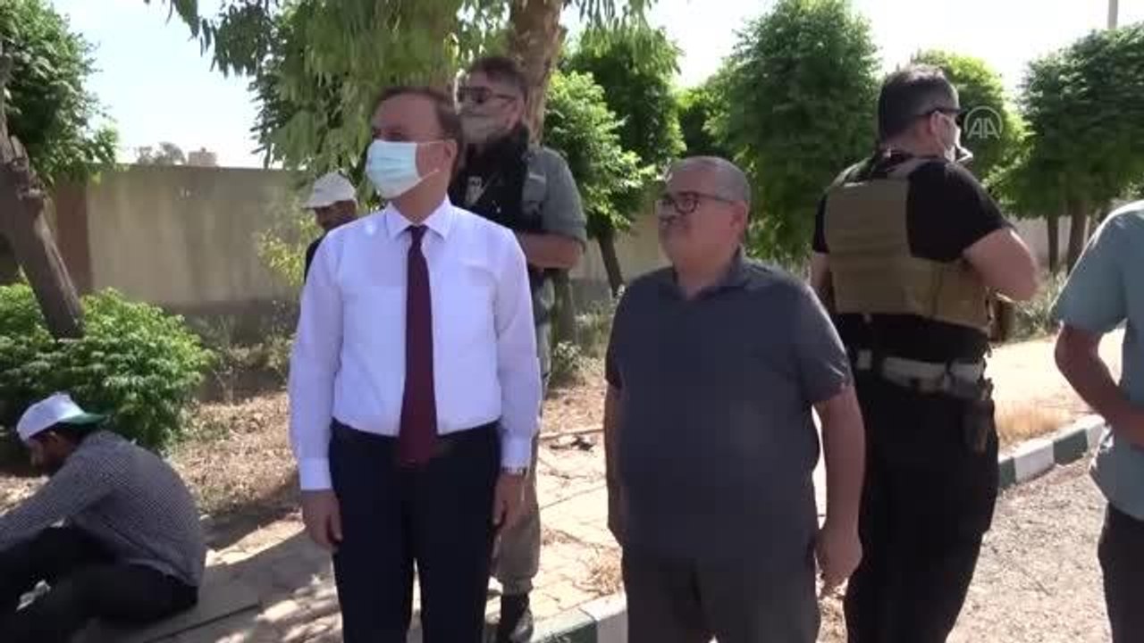 TEL ABYAD - Şanlıurfa Valisi Abdullah Erin, Tel Abyad'da incelemelerde bulundu