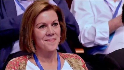 Casado agradece a Cospedal su "trabajo por el partido" en el congreso que le nombró presidente del PP