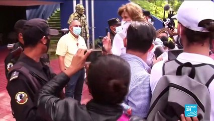 Nicaraguan opposition presidential hopeful Chamorro under house arrest