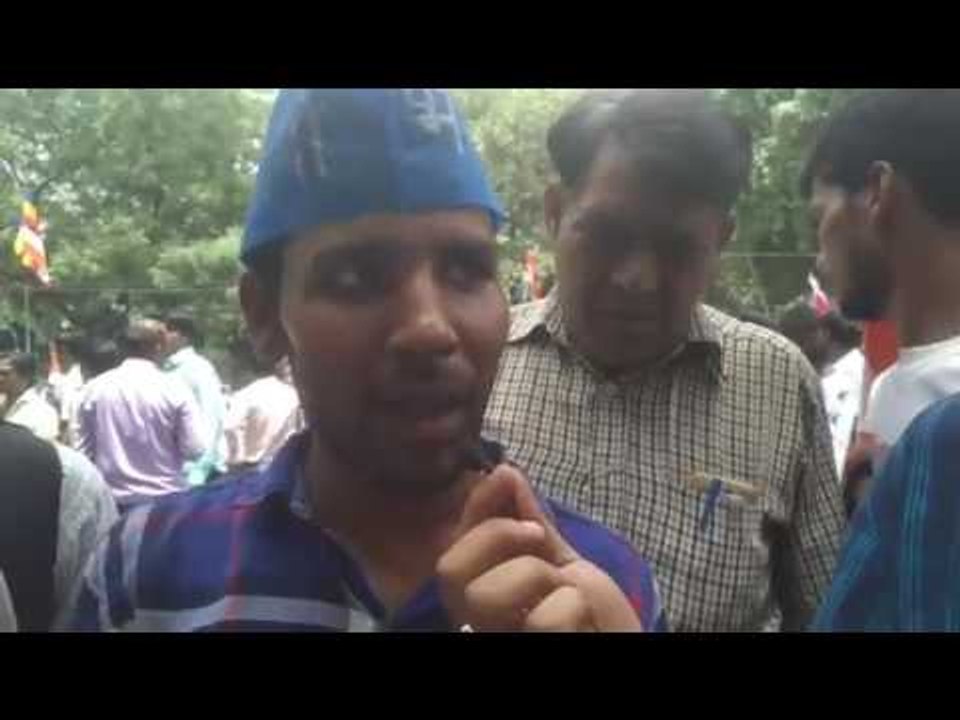 भीम सेना का जंतर मंतर पर प्रदर्शन