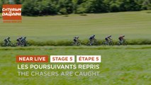 #Dauphiné 2021- Étape 5 / Stage 5 - Les poursuivants rattrapés / Chasers caught