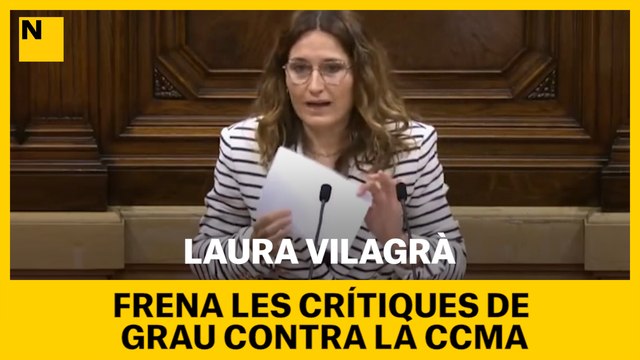 Grau denigra TV3 al Parlament i Vilagrà la frena: Ja no se'ls creu ningú