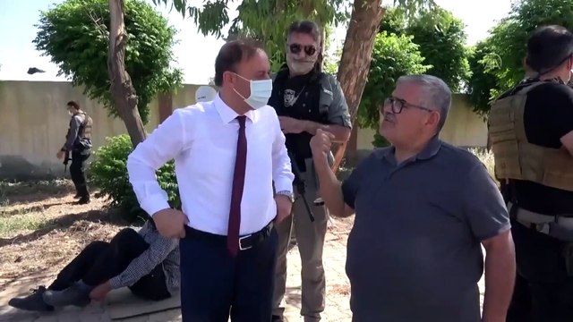 TEL ABYAD - Şanlıurfa Valisi Abdullah Erin, Tel Abyad'da incelemelerde bulundu