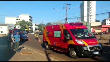 下载视频: Tenente do Corpo de Bombeiros fala sobre grave acidente na Rua Erechim e faz alerta