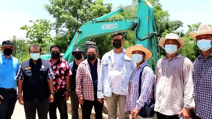 พิจิตรนาข้าว 5 ตำบล 2 หมื่นไร่ วิกฤต ฝนทิ้งช่วงชลประทานจับมือ อบจ.เปิดทางส่งน้ำเร่งช่วย