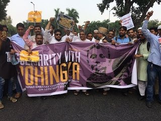 Rohingya Crisis: Solidarity Protest Demonstration in Delhi