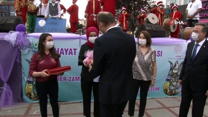 İlkokul öğrencilerinden oluşan mehter takımı ilgi odağı oldu