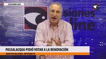 Passalacqua pidió votar a la Renovación