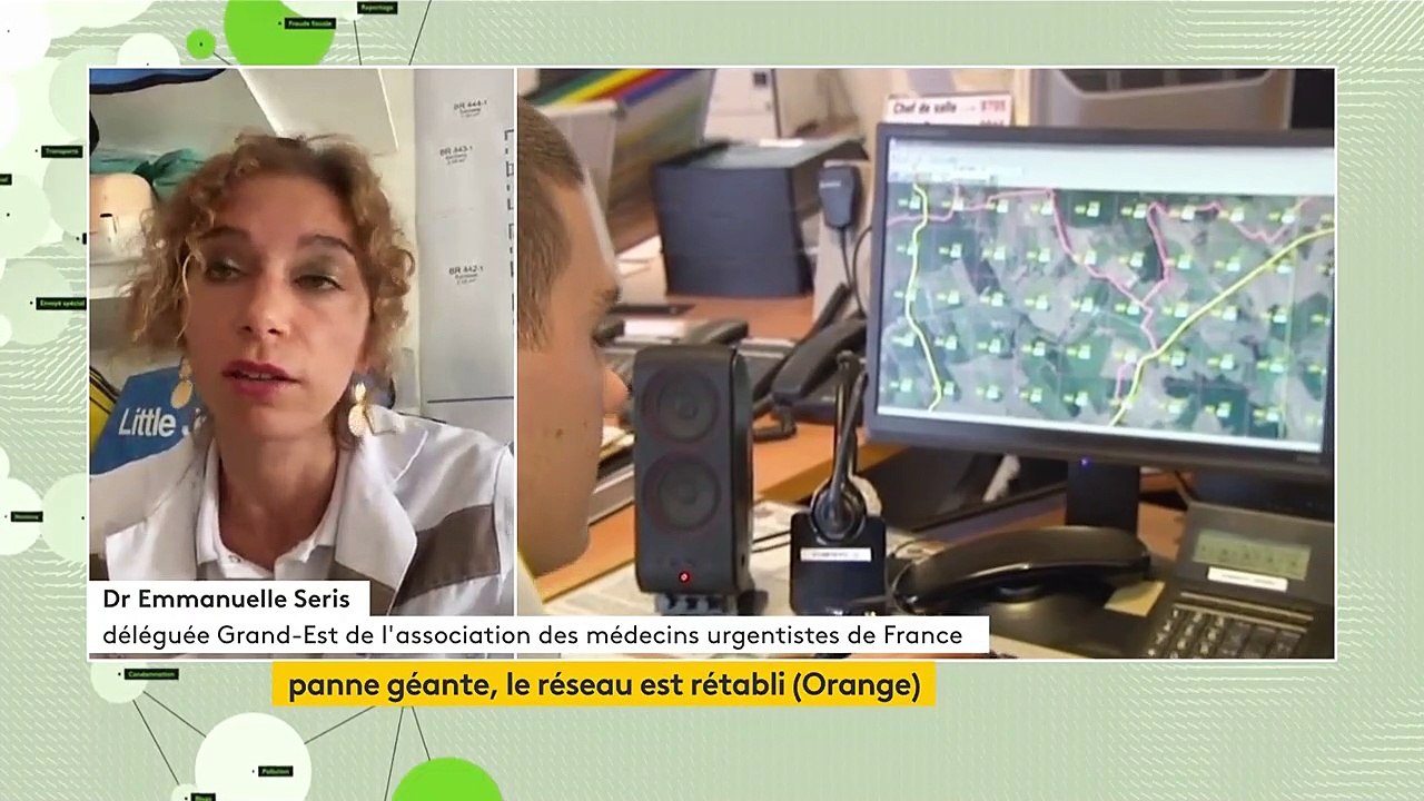 Panne des numéros d'urgence : "L'objectif de réduction des coûts mène à des effets dramatiques", juge une déléguée de l'Association des médecins urgentistes de France