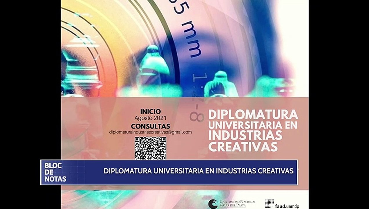 Diplomatura universitaria en industrias creativas