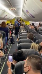 UÇAKTA 'TACİZ' VE 'İFTİRA' İDDİASI